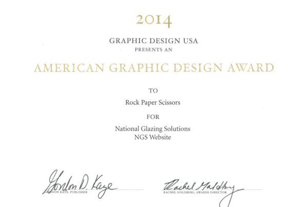 NGS Award Winning Website